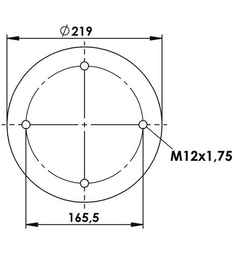 Körük Komple Metal Piston 701N - 22.88.777.90235