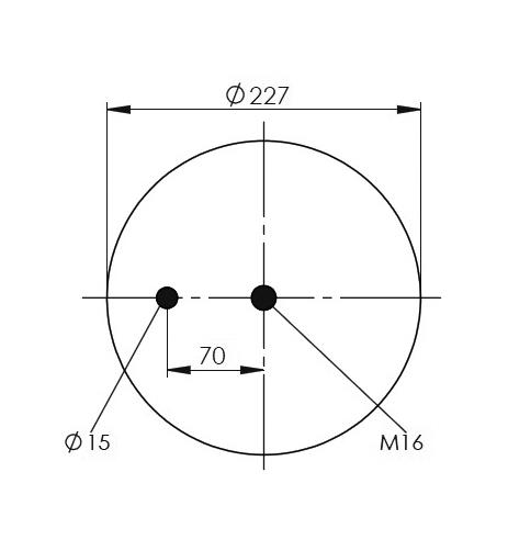 Körük Komple Metal Piston 3691Np01 - 13.88.777.90243