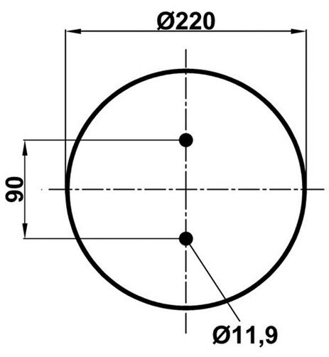 Körük Komple Metal Piston 1R11837 - 13.88.777.90247