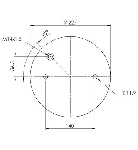 Körük Komple Metal Piston 1R11831 - 13.88.777.90252