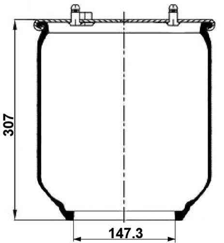 Körük Pistonsuz 1R11845 - 13.88.777.90455