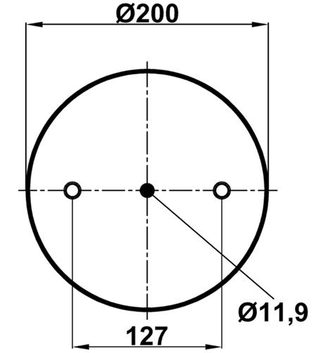 Körük Komple Metal Piston 1R11845 - 13.88.777.90253