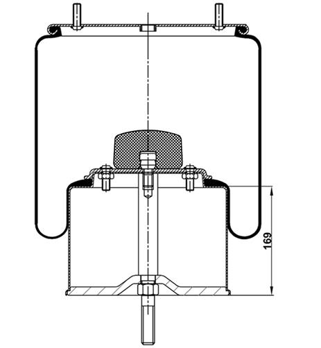 Körük Komple Metal Piston 725Np02 - 83.88.777.90255