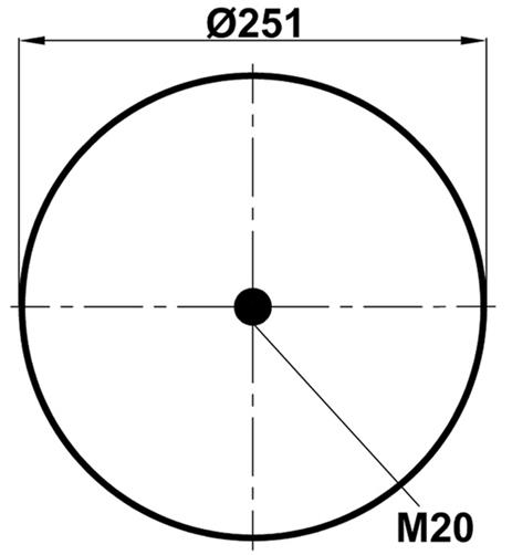 Körük Komple Metal Piston 725Np02 - 83.88.777.90255