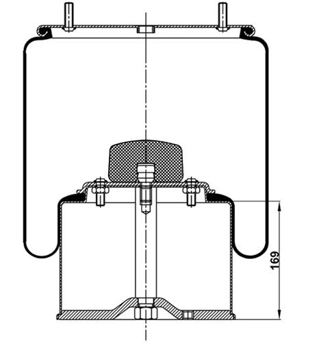 Körük Komple Metal Piston 725Np03 - 83.88.777.90256