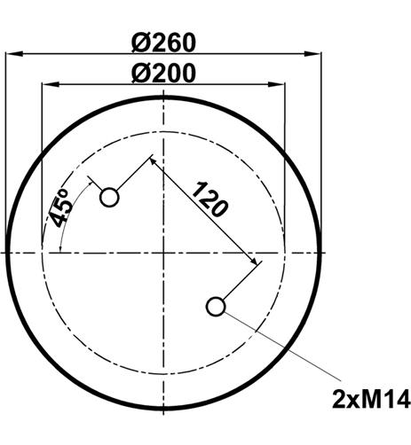 Körük Komple Metal Piston 3813-1C - 41.88.777.90269