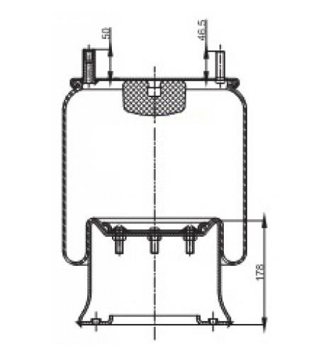 Körük Komple Metal Piston 813Mb2 - 41.88.777.90270