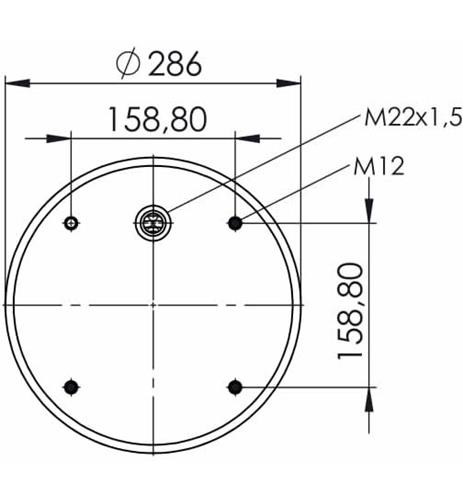 Körük Komple Metal Piston 3813-10C - 45.88.777.90272