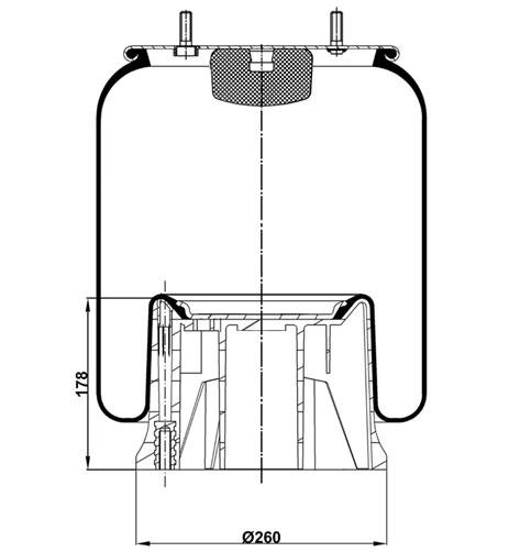 Körük Komple Plastik Piston 813Mb - 41.88.777.90274