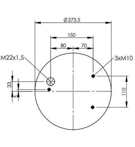 Körük Komple Metal Pıston 836Np05 - 14.88.777.90275