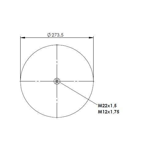 Körük Komple Metal Pıston 836-20C - 18.88.777.90488