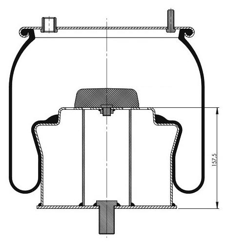 Körük Komple Metal Pıston 7B100323 - 28.88.777.90281