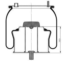 28.88.777.90281 - Körük Komple Metal Pıston 7B100323