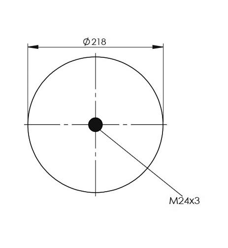 Körük Komple Metal Pıston 7B100323 - 28.88.777.90281