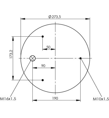 Körük Pistonsuz 7B100323 - 28.88.777.90283