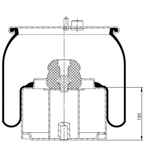 Körük Komple Metal Pıston 836Np14 - 14.88.777.90282