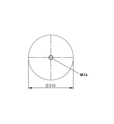 Körük Komple Metal Pıston 836Np14 - 14.88.777.90282