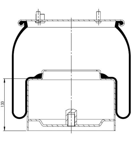 Körük Komple Metal Piston 836Np09 - 14.88.777.90279