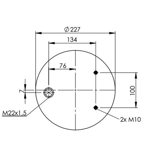 Körük Komple Metal Piston 887Np06 - 14.88.777.90500