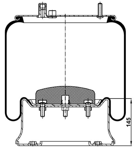 Körük Komple Metal Piston 901Mb - 84.88.777.90288