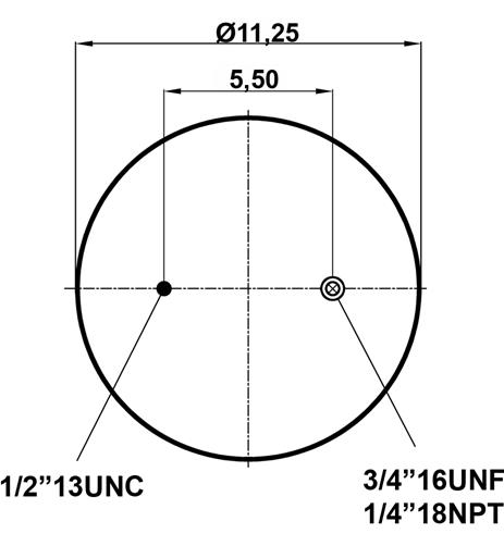 Körük Komple Metal Piston 4811Np03 - 12.88.777.90296