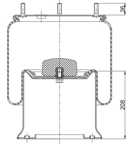 Körük Komple Metal Piston Rml71302C - 83.88.777.90304