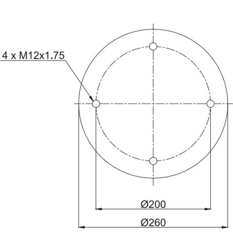 Körük Komple Metal Piston Rml71302C - 83.88.777.90304