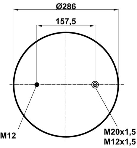 Körük Komple Metal Piston D13b04 - 85.88.777.90306