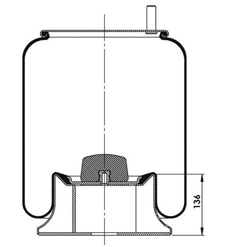 Körük Komple Metal Piston D13b15d - 83.88.777.90309