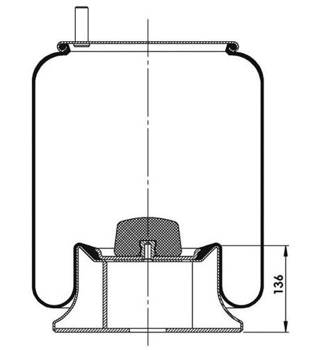 Körük Komple Metal Piston D13b15g - 83.88.777.90310