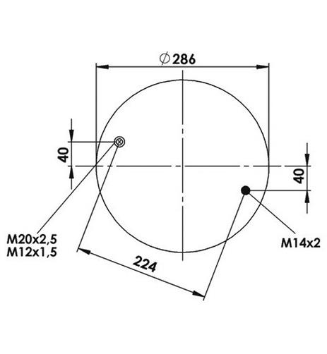 Körük Komple Metal Piston D13b15g - 83.88.777.90310