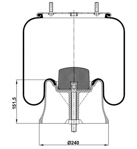 Körük Komple Plastik Pıston 4022Np05 - 41.88.777.90072