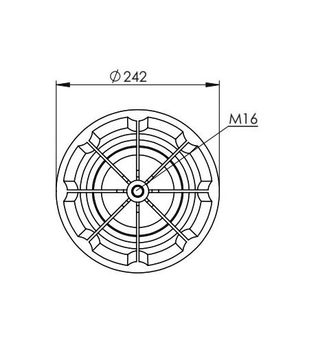 Körük Komple Plastik Pıston 2621V - 41.88.777.90320