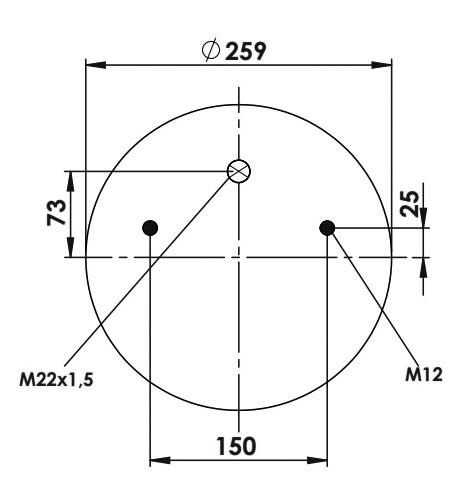 Körük Pistonsuz 2626V - 44.88.777.90233