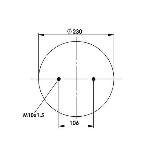 Körük Komple Metal Piston 1r12825 - 12.88.777.90323