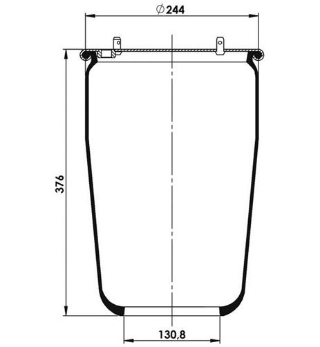 Körük Pistonsuz 1r12825 - 12.88.777.90324