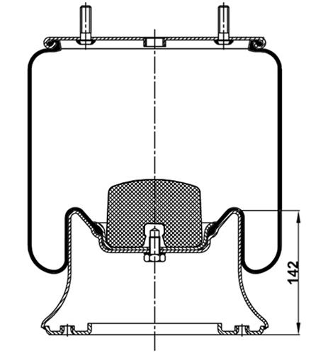 Körük Komple Metal Piston 4004Np05 - 41.88.777.90327