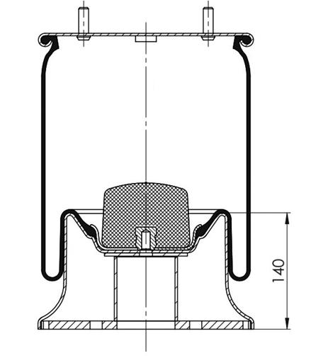 Körük Komple Metal Piston 24022k02 - 45.88.777.90331