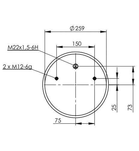 Körük Komple Metal Piston 24022k02 - 45.88.777.90331