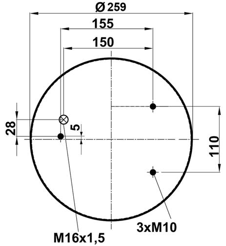 Körük Pistonsuz 34022-01P - 41.88.777.90334