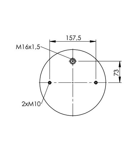 Körük Komple Metal Piston 4154Np05 - 84.88.777.90340