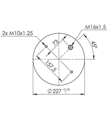 Körük Komple Plastik Piston 4154Np05 - 84.88.777.90341