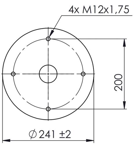 Körük Komple Plastik Piston 4154Np06 - 84.88.777.90342