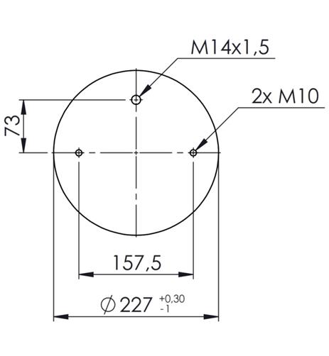 Körük Komple Metal Piston 4154Np06 - 84.88.777.90238