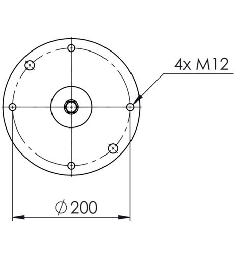 Körük Komple Metal Piston 34154-01K - 42.88.777.90239