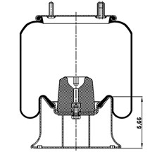 85.88.777.90343 - Körük Komple Metal Piston 4156Np04