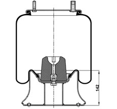 85.88.777.90344 - Körük Komple Metal Piston 4156Np07