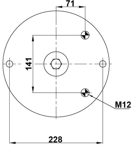 Körük Komple Metal Piston 4156Np09 - 85.88.777.90345