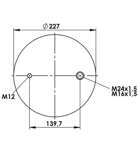 Körük Pistonsuz 4156S07 Metrik - 83.88.777.90353