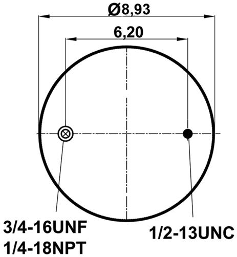 Air Spring With Plastic Piston 4156Np14 - 92.88.777.90349